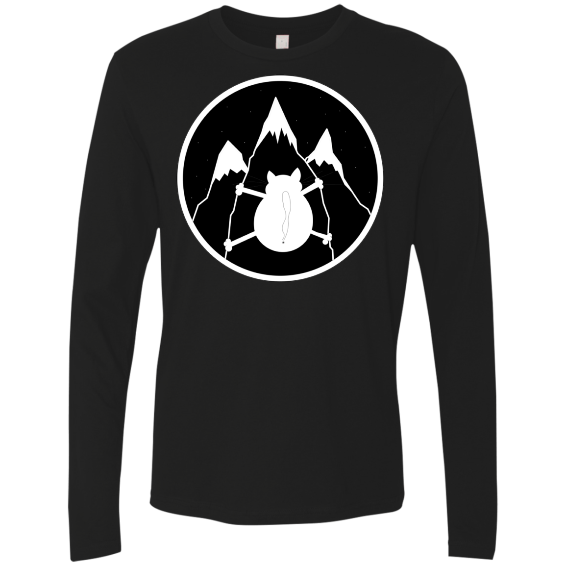 Spider Cat Men's Premium Long Sleeve