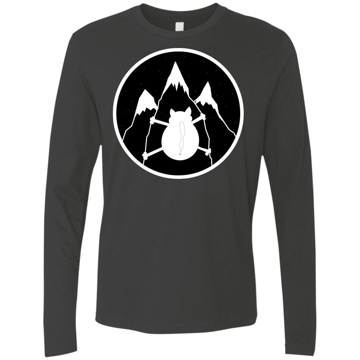 Spider Cat Men's Premium Long Sleeve