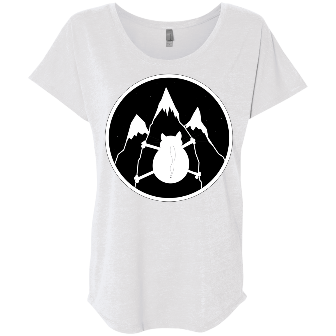 Spider Cat Triblend Dolman Sleeve