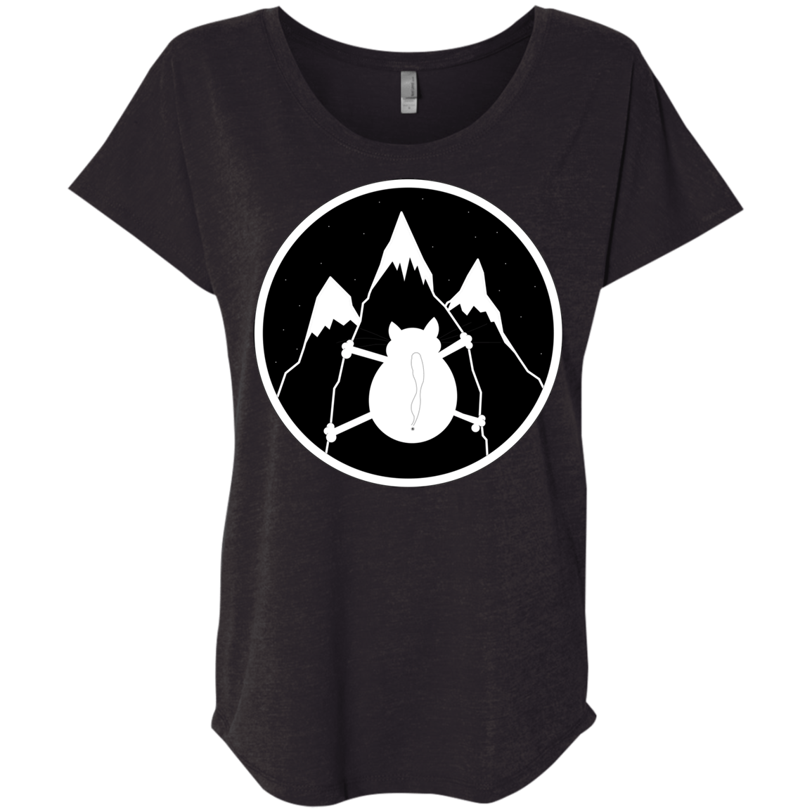 Spider Cat Triblend Dolman Sleeve