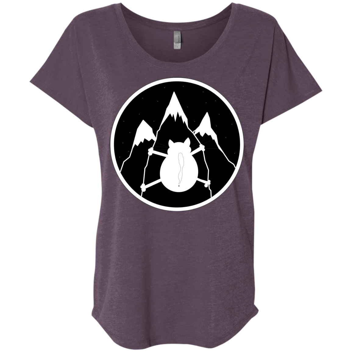 Spider Cat Triblend Dolman Sleeve