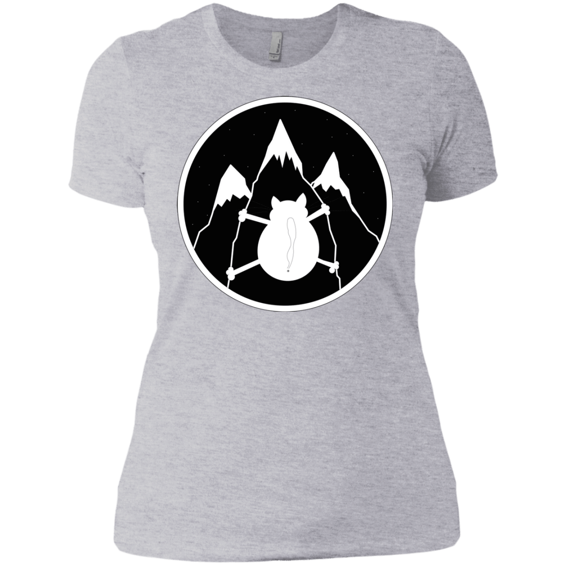 T-Shirts Heather Grey / X-Small Spider Cat Women's Premium T-Shirt