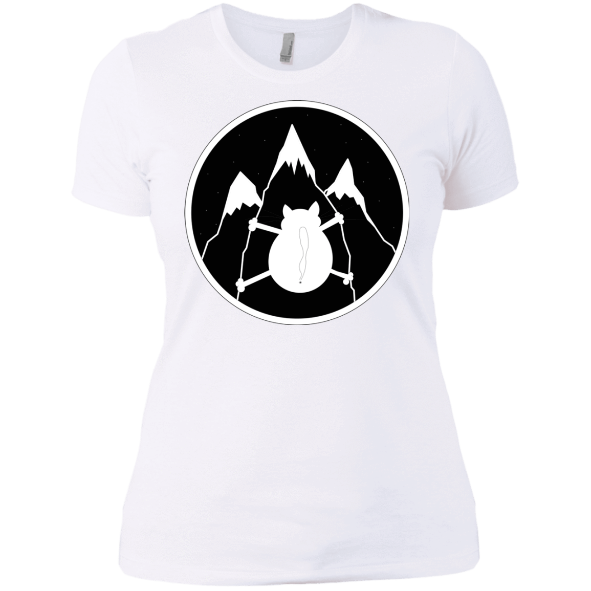 T-Shirts White / X-Small Spider Cat Women's Premium T-Shirt