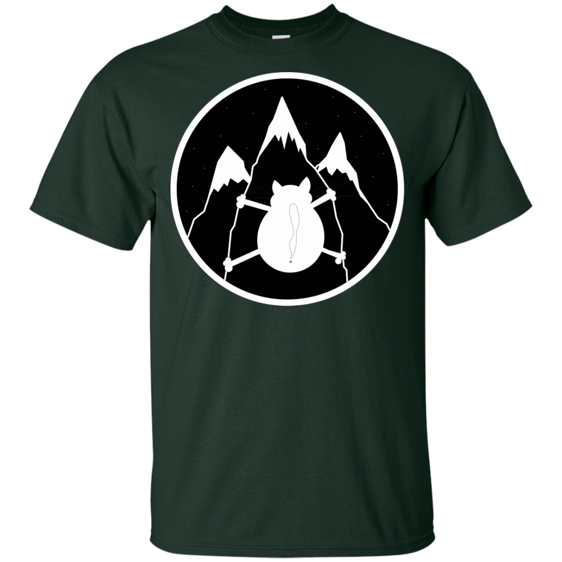 T-Shirts Forest / YXS Spider Cat Youth T-Shirt