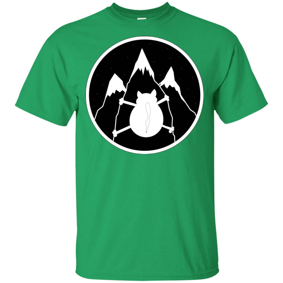 T-Shirts Irish Green / YXS Spider Cat Youth T-Shirt