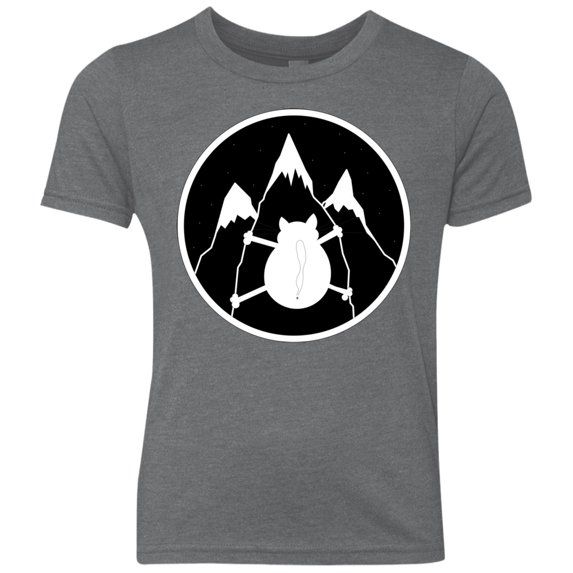Spider Cat Youth Triblend T-Shirt