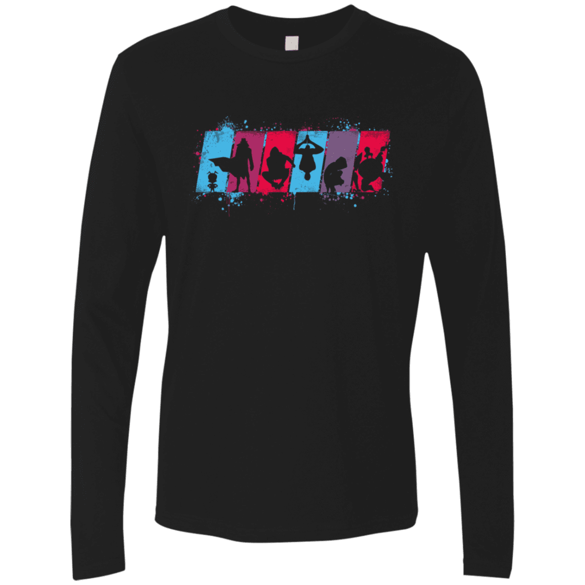T-Shirts Black / S Spider Friends Men's Premium Long Sleeve