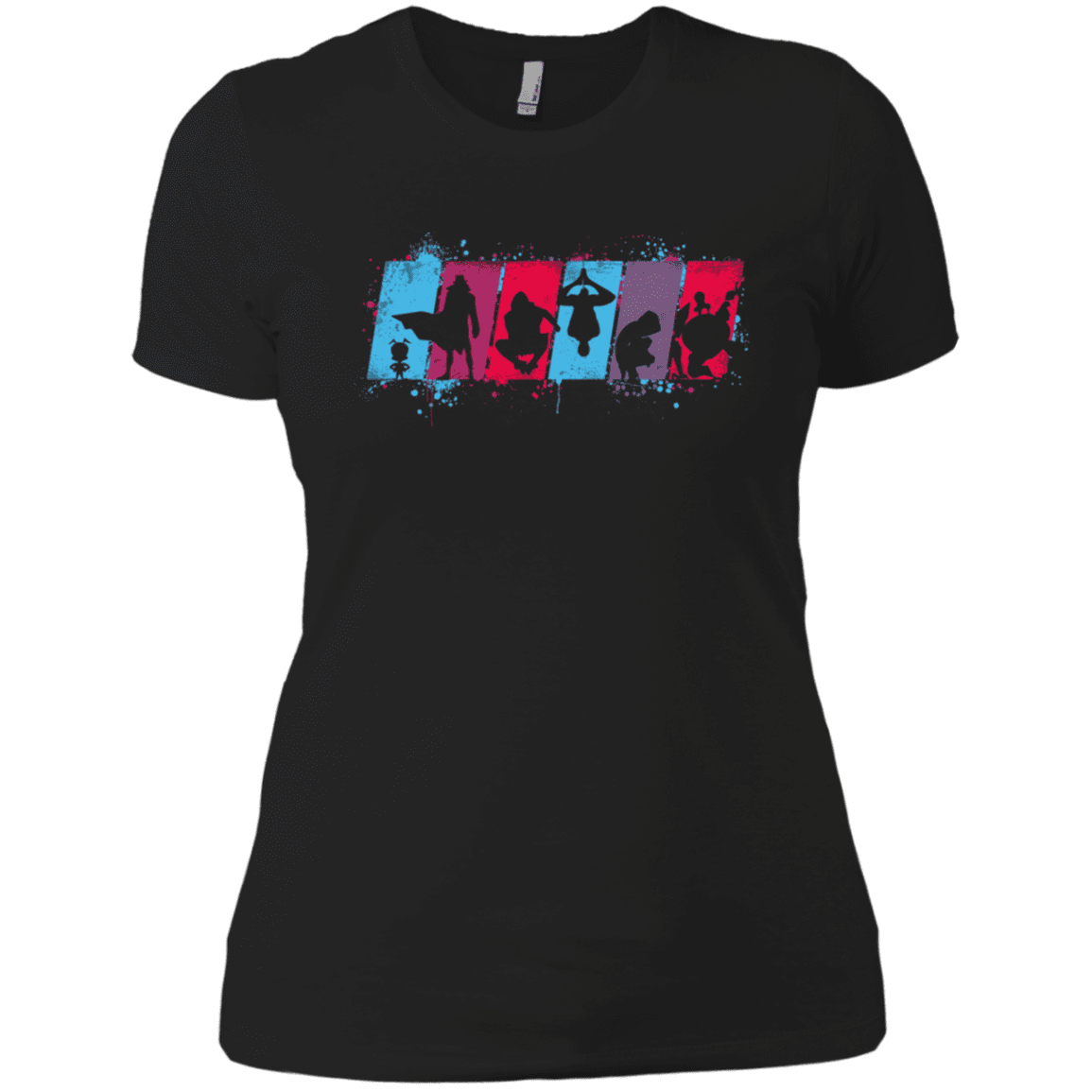 T-Shirts Black / X-Small Spider Friends Women's Premium T-Shirt