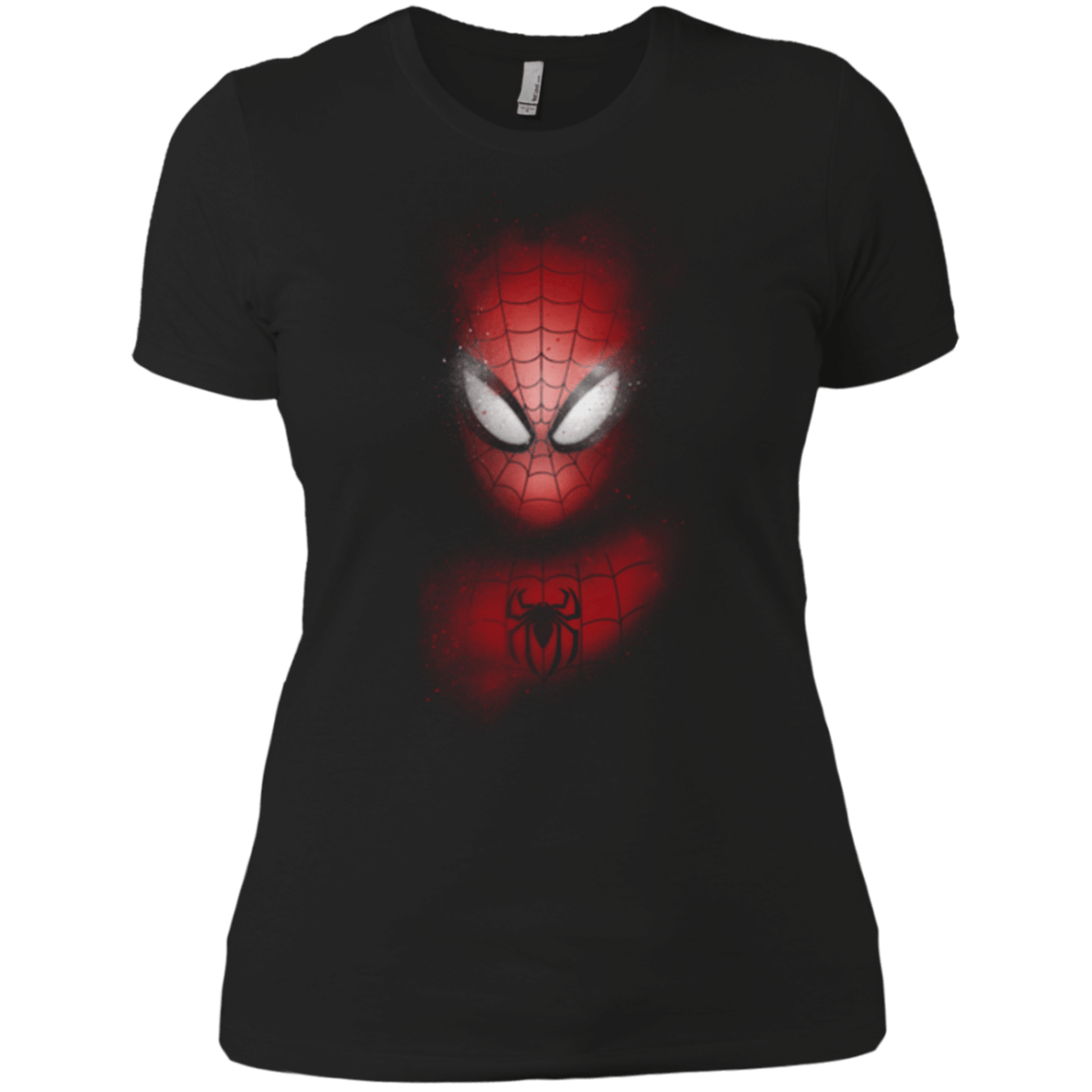 T-Shirts Black / X-Small Spider Graffiti Women's Premium T-Shirt