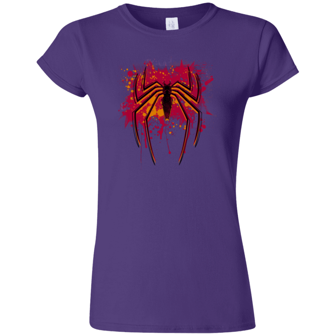 T-Shirts Purple / S Spider Hero Junior Slimmer-Fit T-Shirt