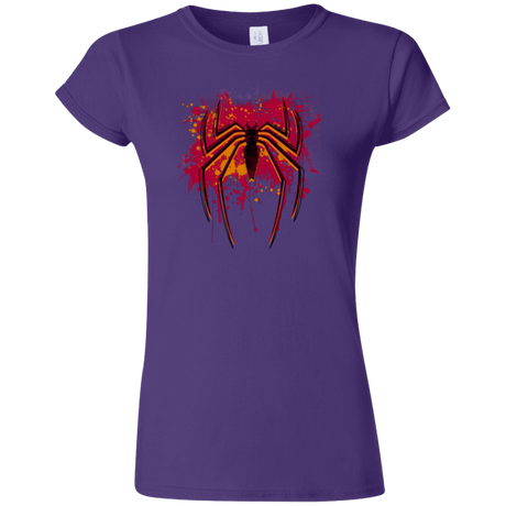 T-Shirts Purple / S Spider Hero Junior Slimmer-Fit T-Shirt