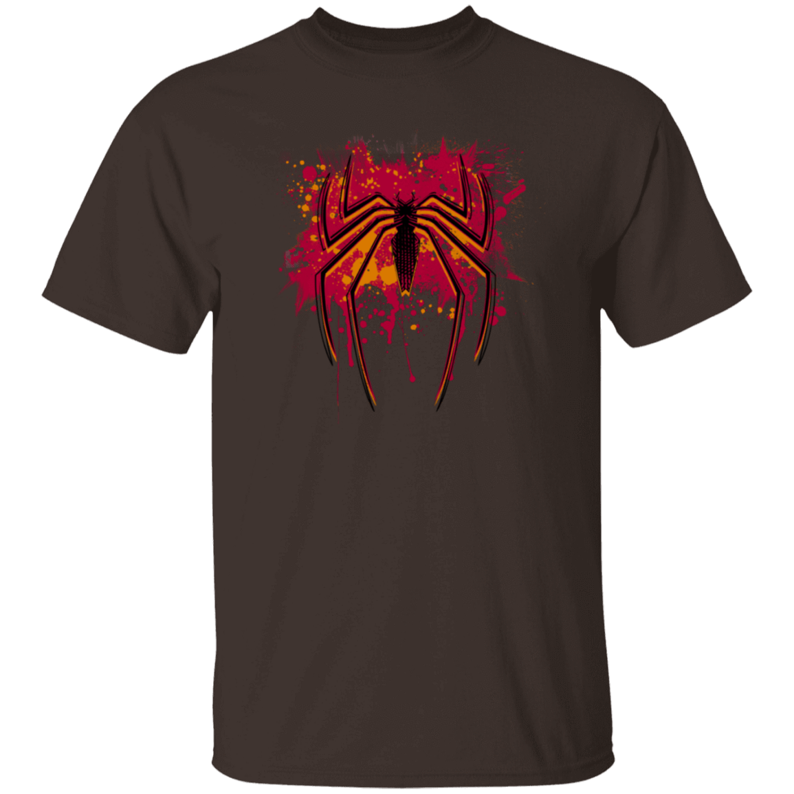 T-Shirts Dark Chocolate / S Spider Hero T-Shirt