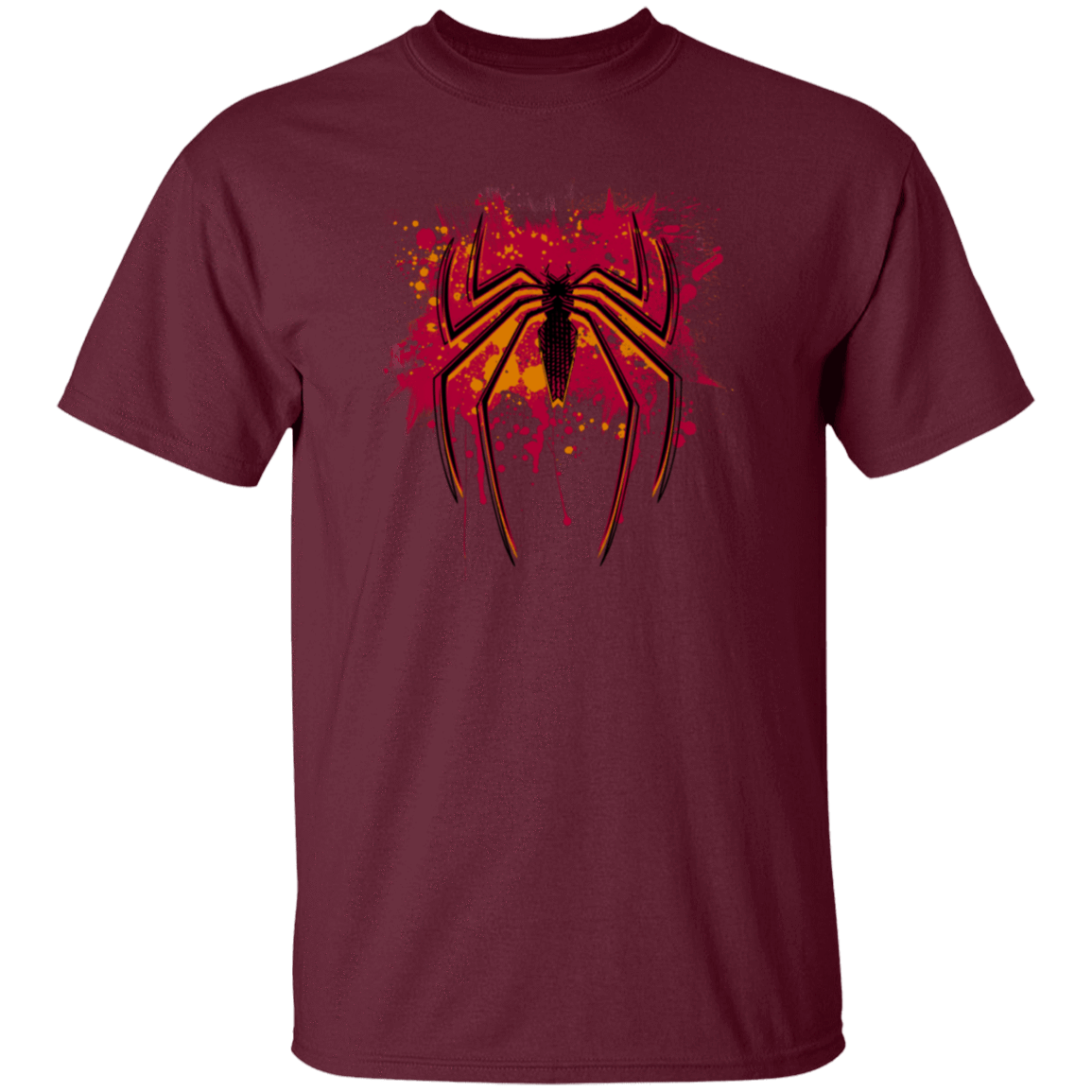 T-Shirts Maroon / S Spider Hero T-Shirt