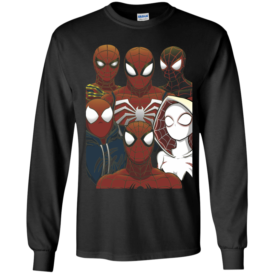 T-Shirts Black / YS SPIDER LEAGUE Youth Long Sleeve T-Shirt