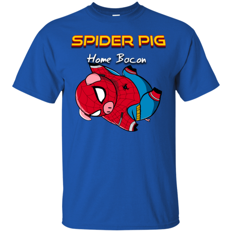 T-Shirts Royal / Small Spider Pig Hanging T-Shirt
