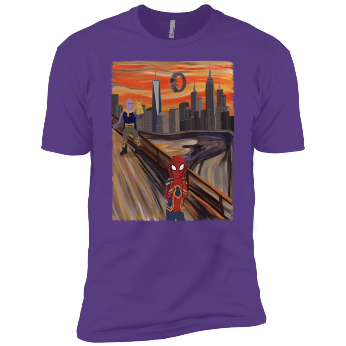 T-Shirts Purple Rush / YXS Spider Scream Boys Premium T-Shirt