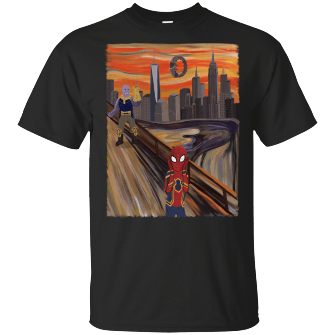 T-Shirts Black / YXS Spider Scream Youth T-Shirt