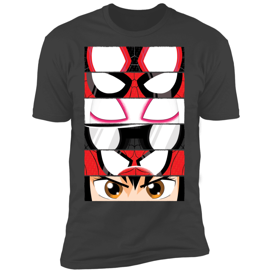 T-Shirts Heavy Metal / S Spider-Verse Eyes Men's Premium T-Shirt