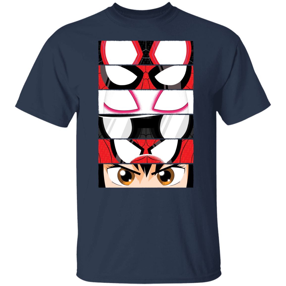 T-Shirts Navy / S Spider-Verse Eyes T-Shirt