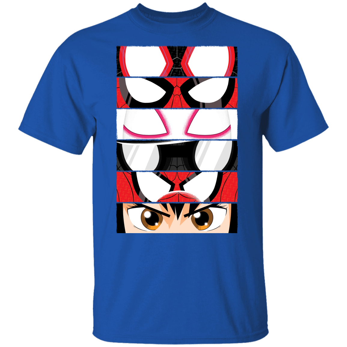 T-Shirts Royal / YXS Spider-Verse Eyes Youth T-Shirt