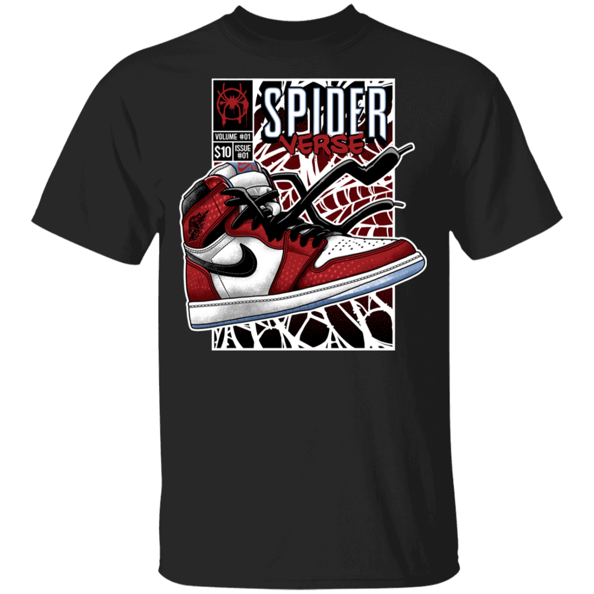 T-Shirts Black / YXS Spider Verse Youth T-Shirt