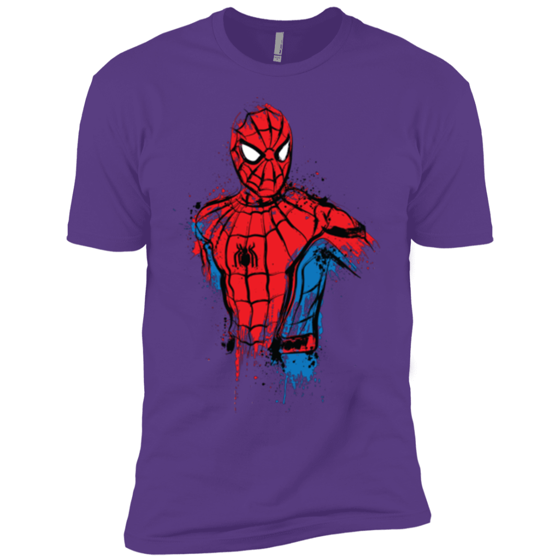 T-Shirts Purple Rush / YXS Spiderman- Friendly Neighborhood Boys Premium T-Shirt