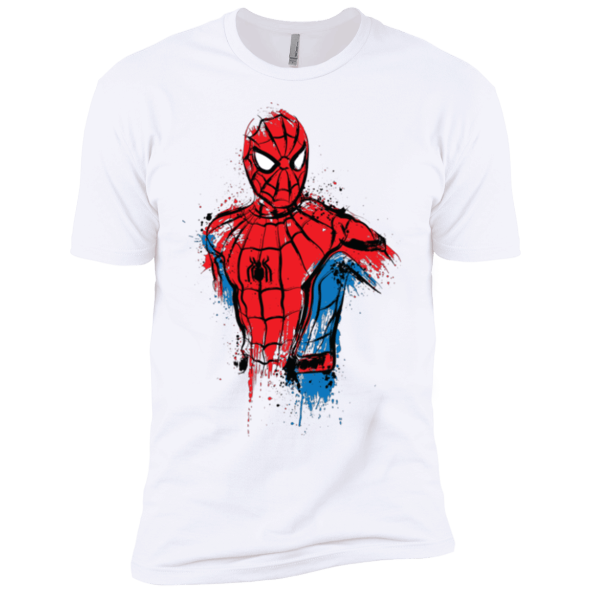 T-Shirts White / YXS Spiderman- Friendly Neighborhood Boys Premium T-Shirt