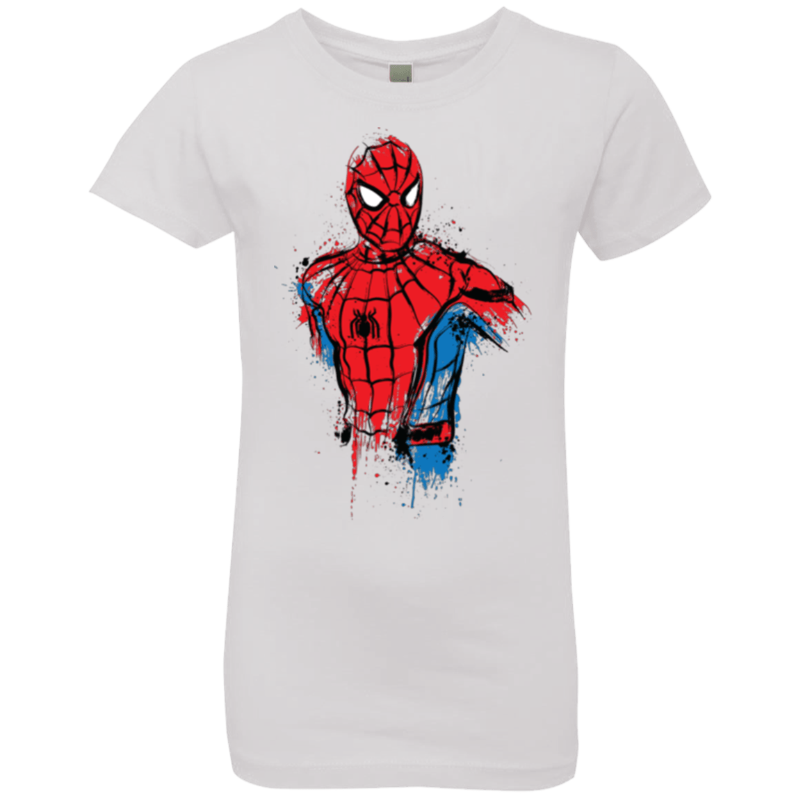 T-Shirts White / YXS Spiderman- Friendly Neighborhood Girls Premium T-Shirt