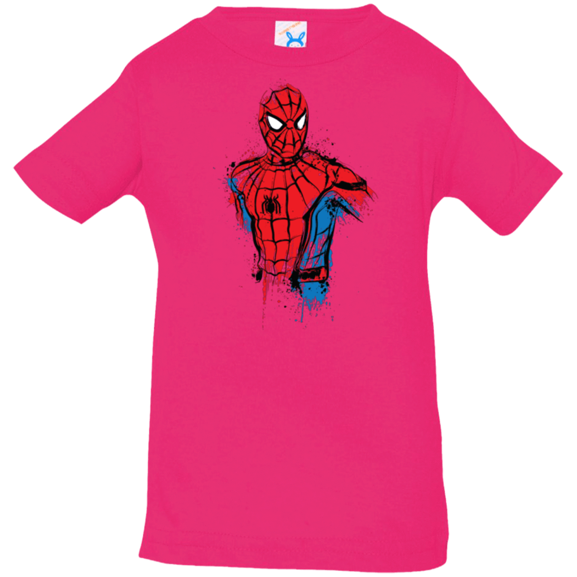 T-Shirts Hot Pink / 6 Months Spiderman- Friendly Neighborhood Infant Premium T-Shirt