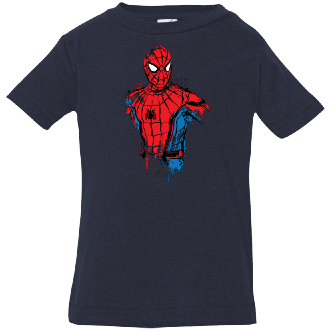 T-Shirts Navy / 6 Months Spiderman- Friendly Neighborhood Infant Premium T-Shirt
