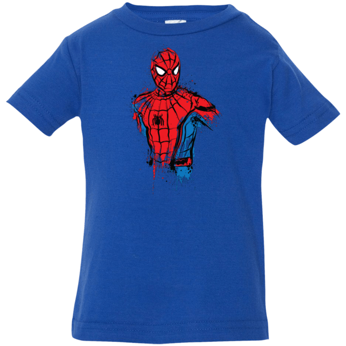 T-Shirts Royal / 6 Months Spiderman- Friendly Neighborhood Infant Premium T-Shirt