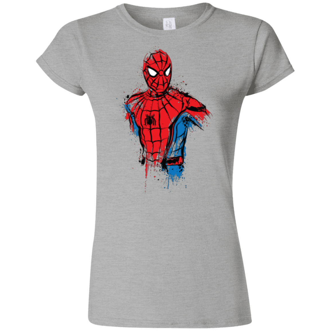 T-Shirts Sport Grey / S Spiderman- Friendly Neighborhood Junior Slimmer-Fit T-Shirt