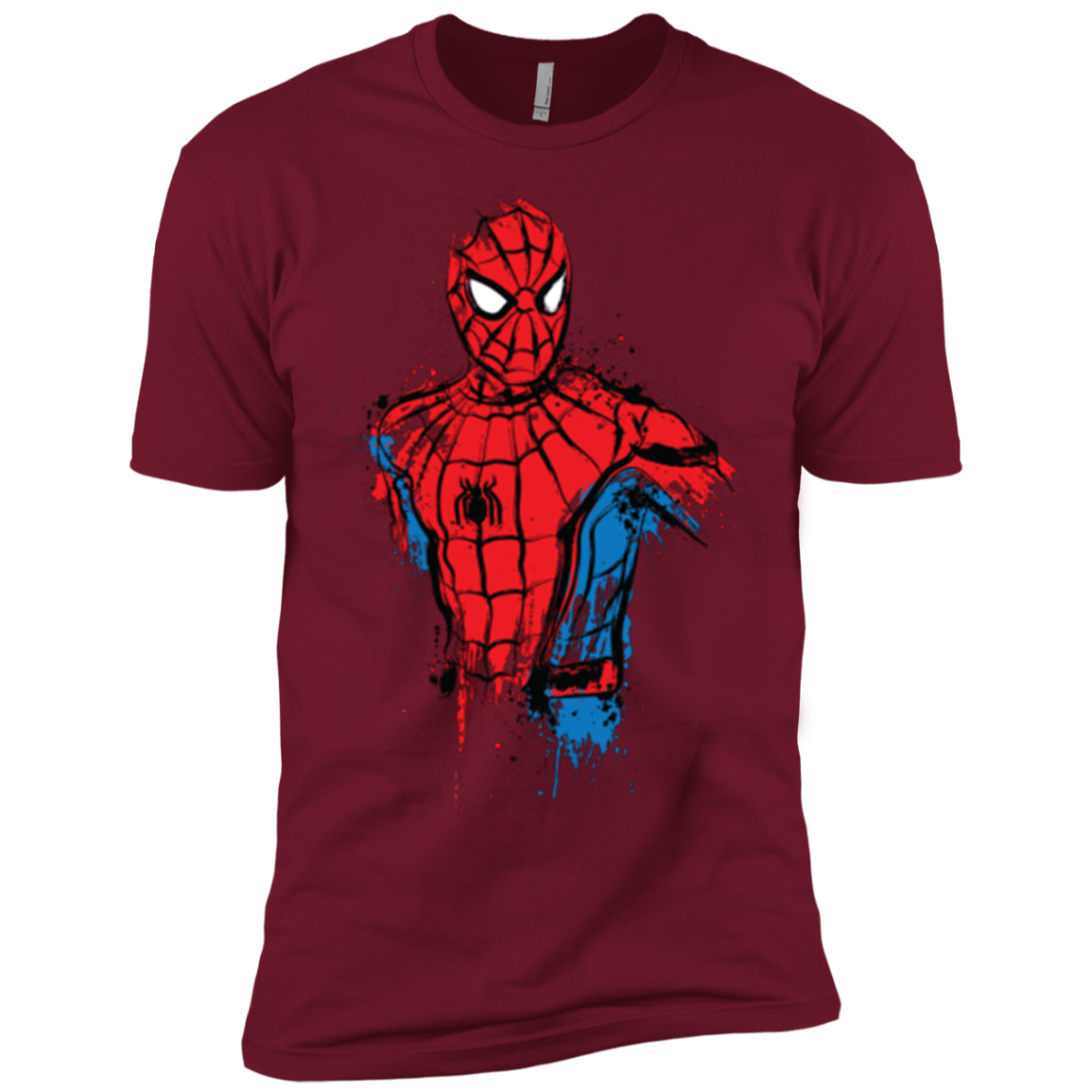 T-Shirts Cardinal / X-Small Spiderman- Friendly Neighborhood Men's Premium T-Shirt