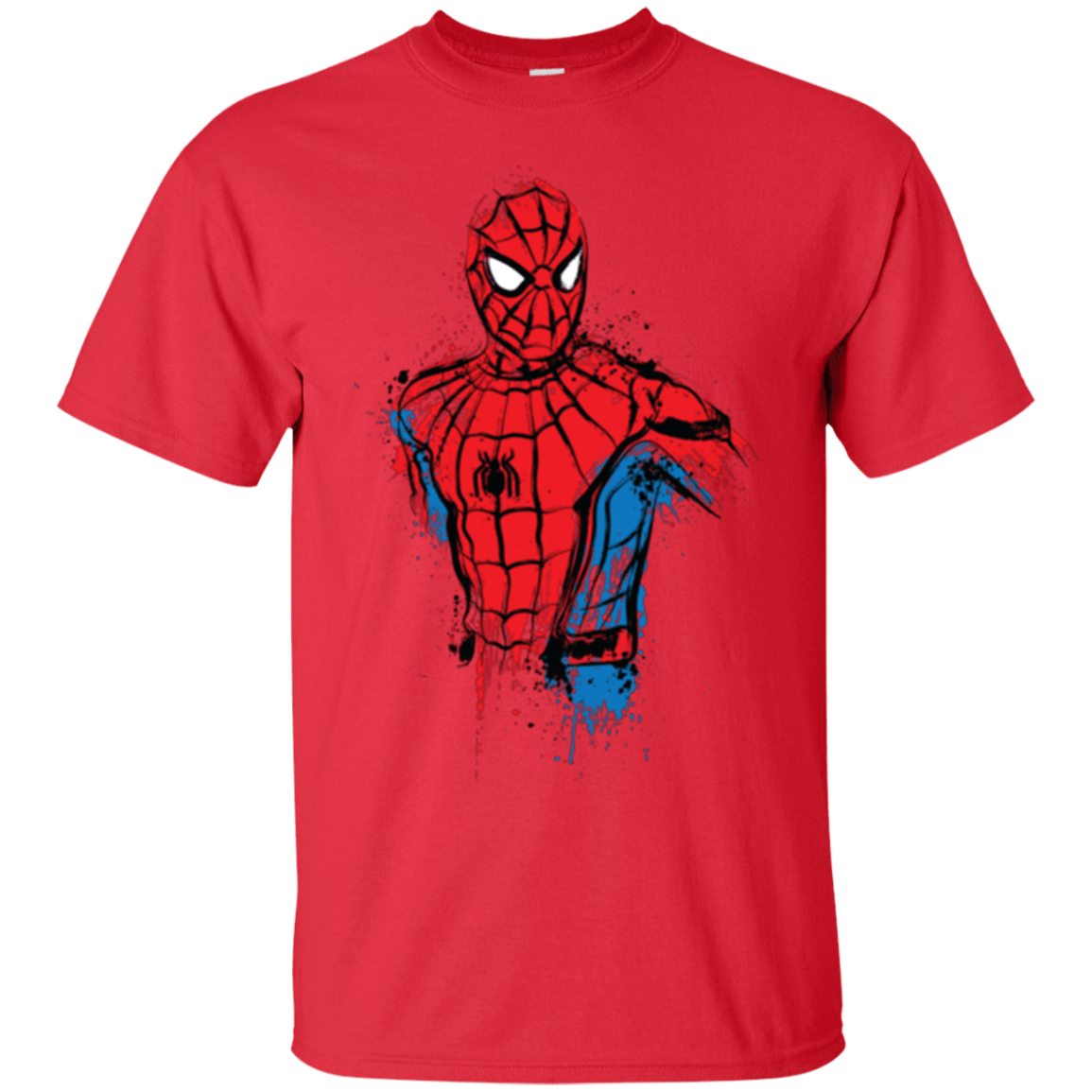 T-Shirts Red / S Spiderman- Friendly Neighborhood T-Shirt