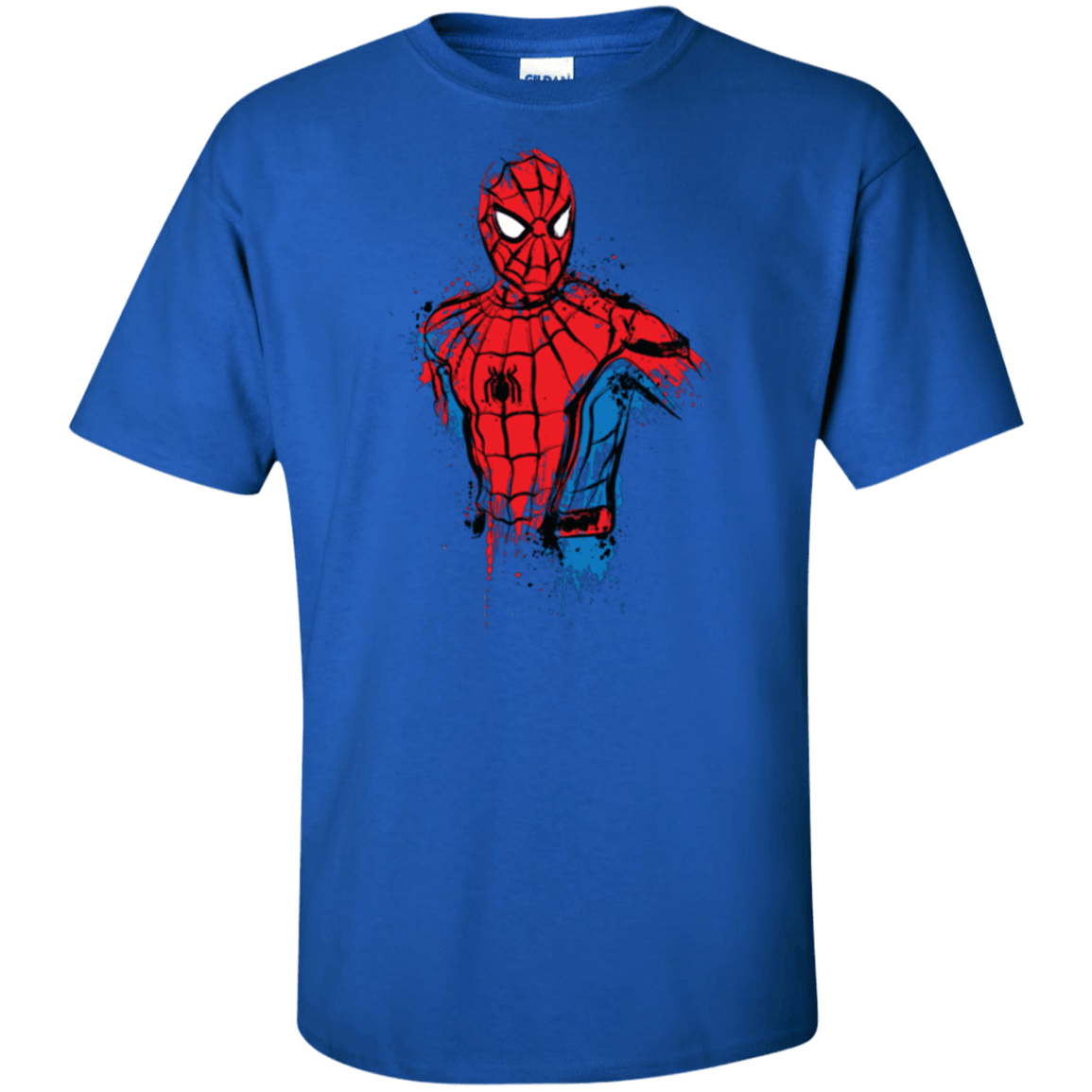 T-Shirts Royal / XLT Spiderman- Friendly Neighborhood Tall T-Shirt