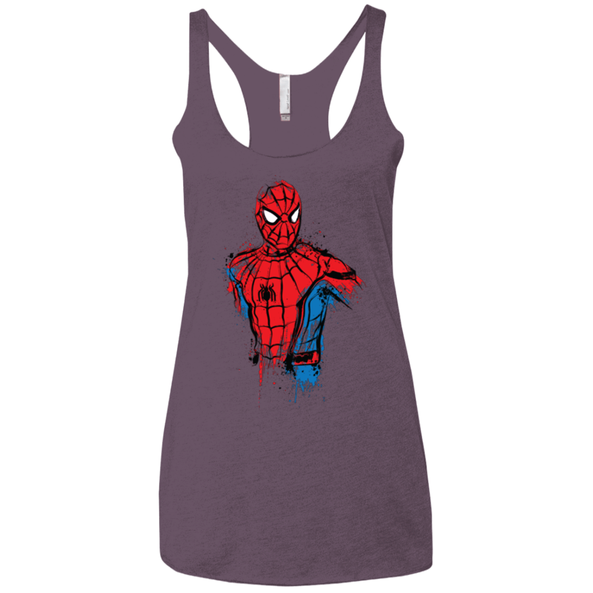 T-Shirts Vintage Purple / X-Small Spiderman- Friendly Neighborhood Women's Triblend Racerback Tank