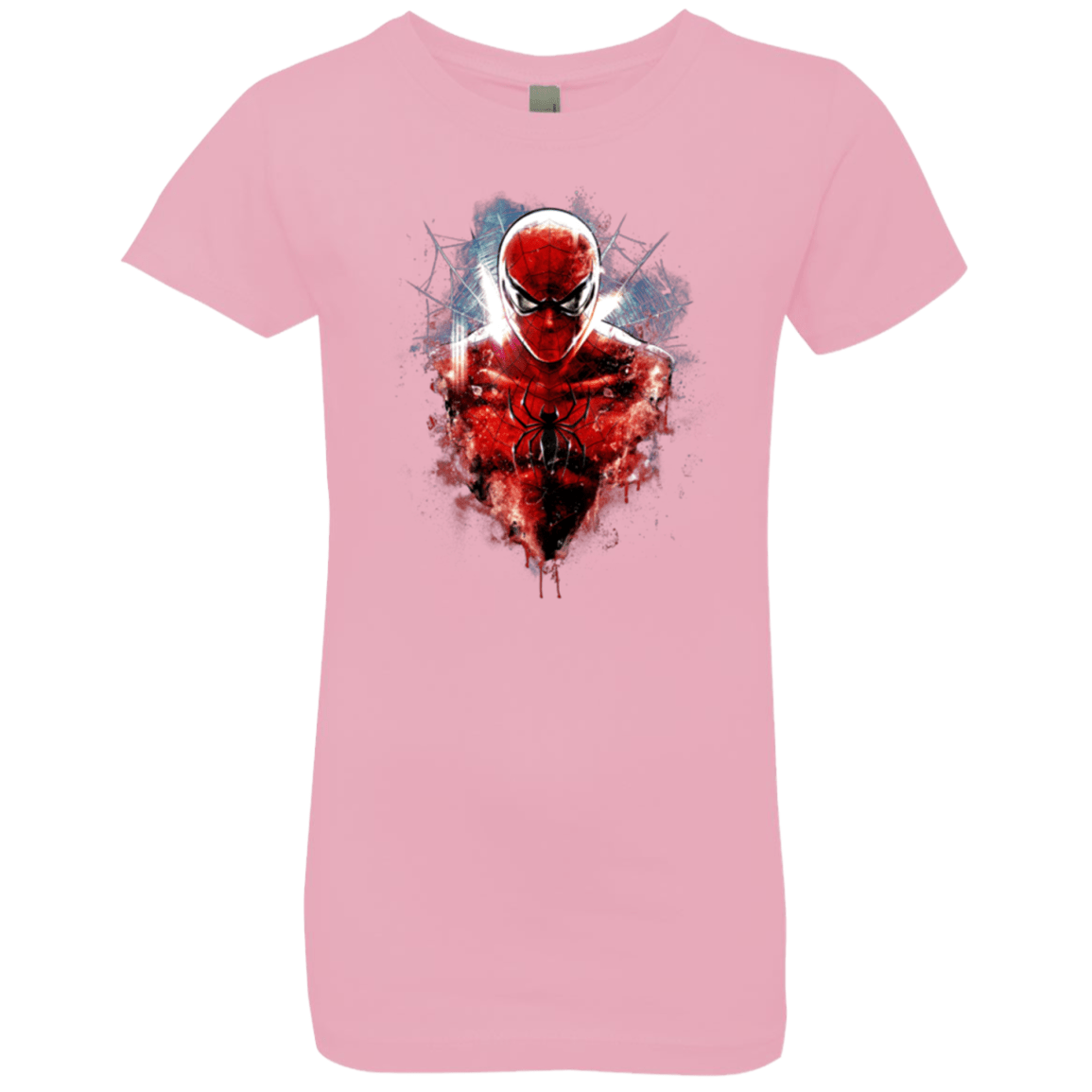 T-Shirts Light Pink / YXS Spiderman Girls Premium T-Shirt