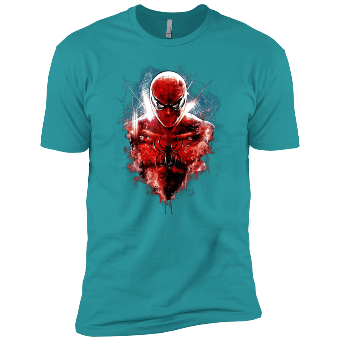 T-Shirts Tahiti Blue / X-Small Spiderman Men's Premium T-Shirt