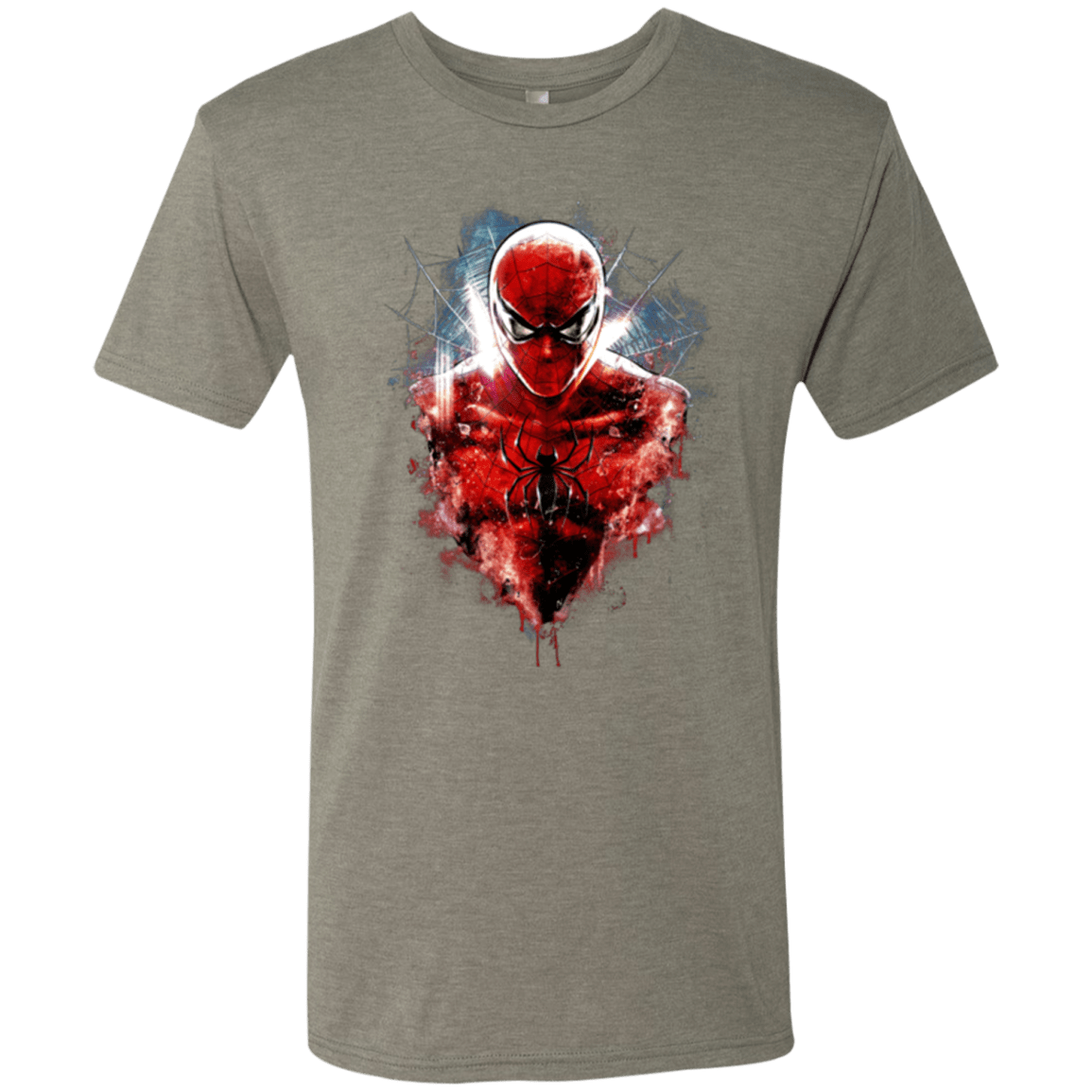 T-Shirts Venetian Grey / Small Spiderman Men's Triblend T-Shirt