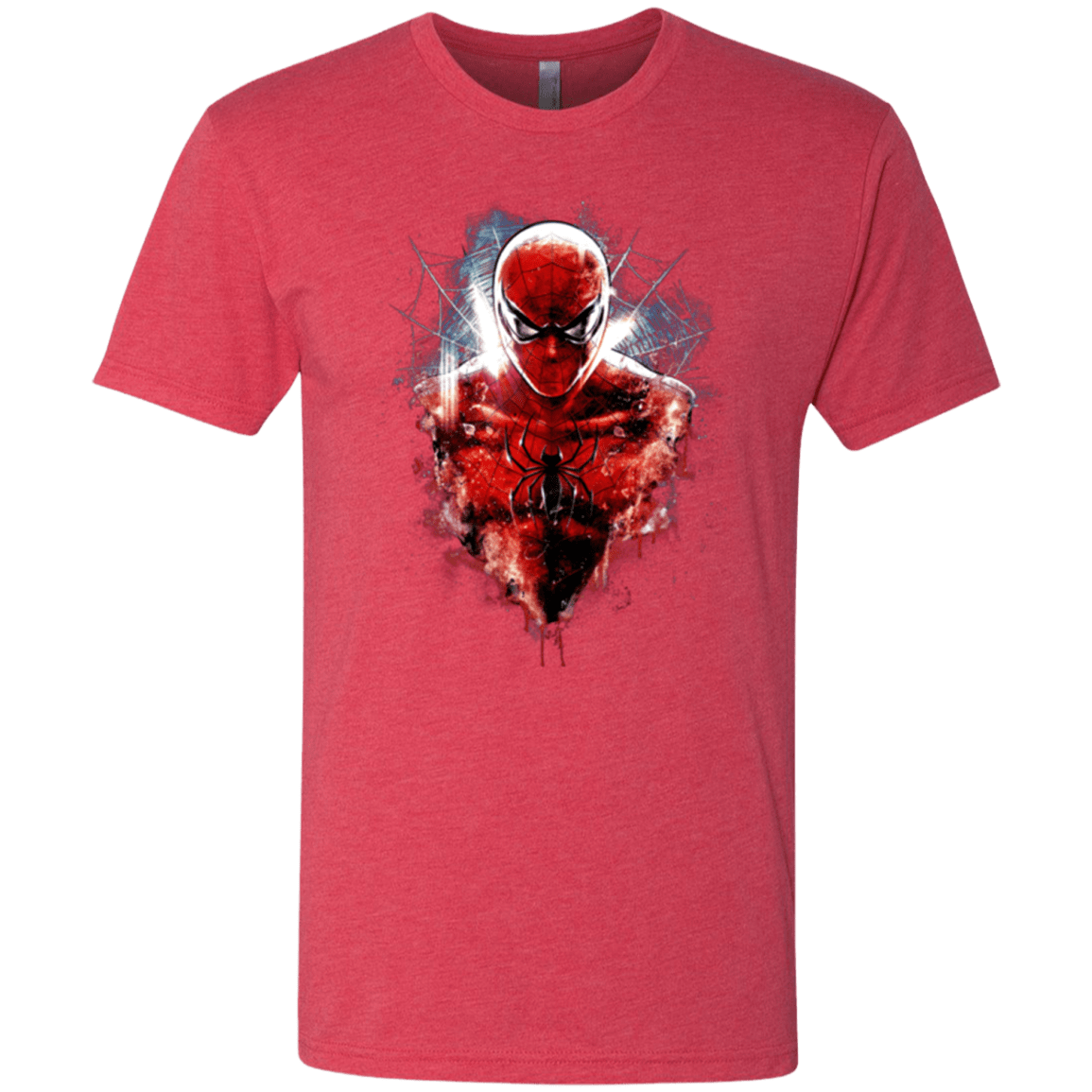 T-Shirts Vintage Red / Small Spiderman Men's Triblend T-Shirt