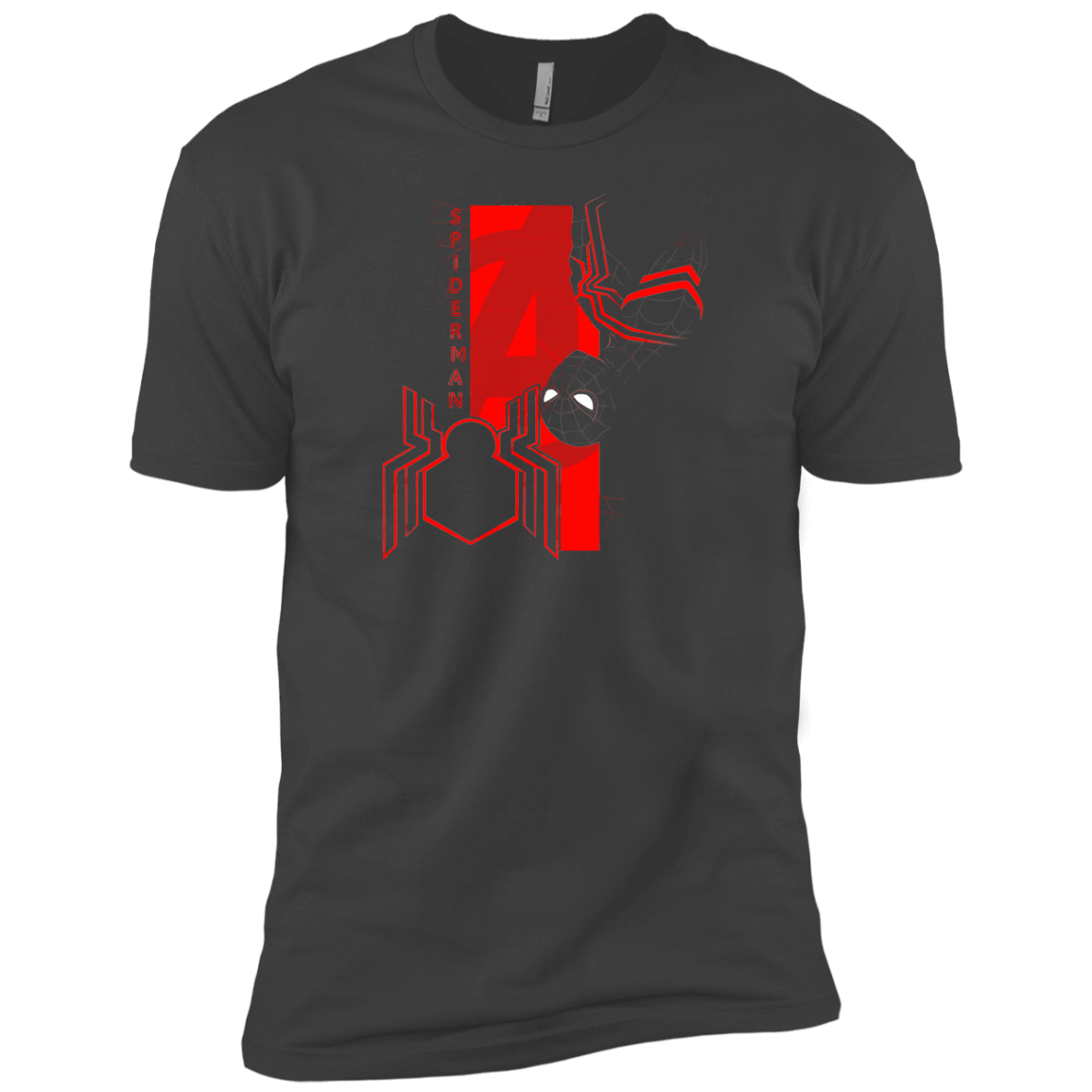 T-Shirts Heavy Metal / YXS Spiderman Profile Boys Premium T-Shirt