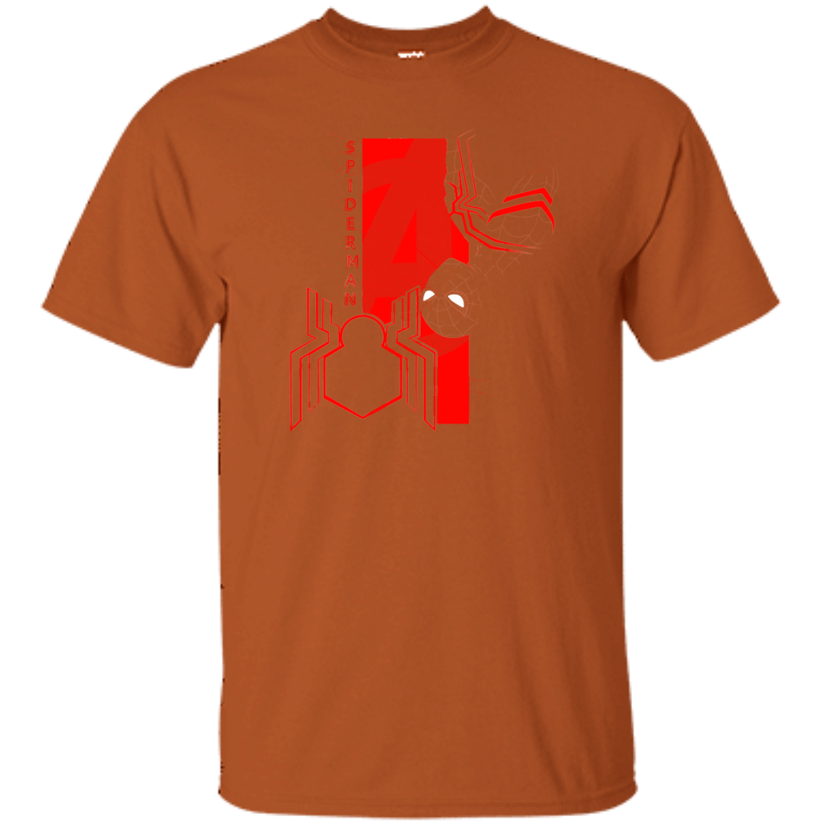 T-Shirts Texas Orange / S Spiderman Profile T-Shirt
