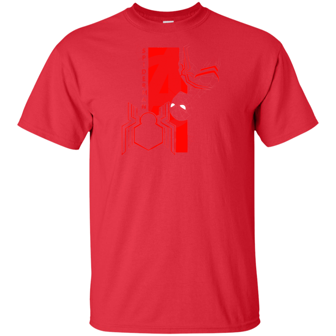 T-Shirts Red / XLT Spiderman Profile Tall T-Shirt