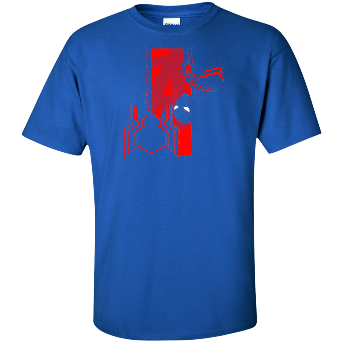 T-Shirts Royal / XLT Spiderman Profile Tall T-Shirt