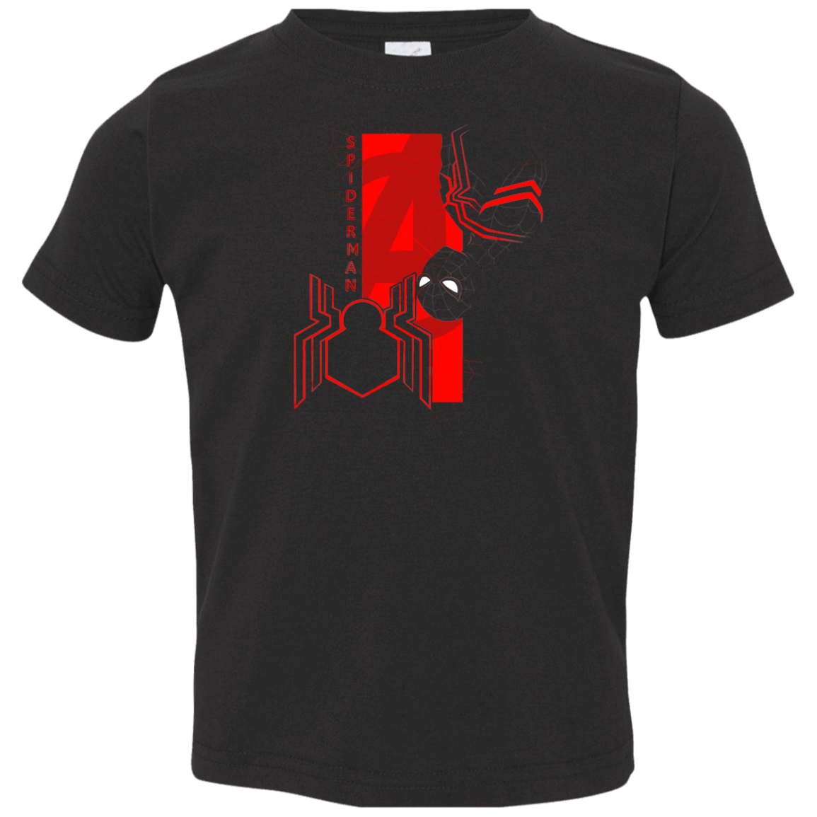 T-Shirts Black / 2T Spiderman Profile Toddler Premium T-Shirt