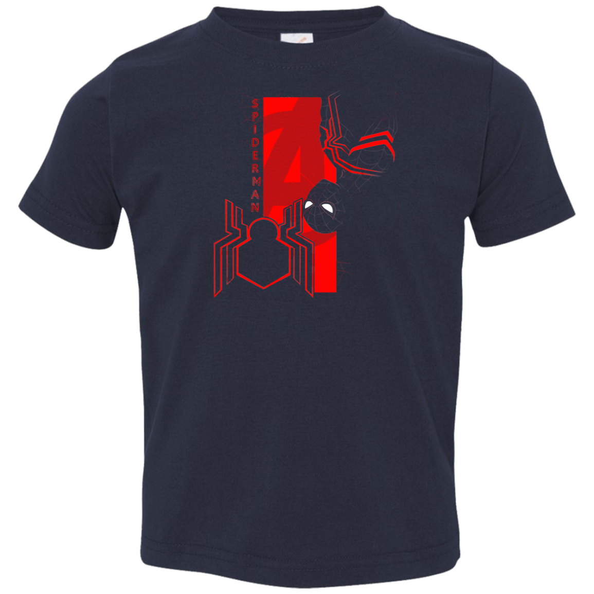 T-Shirts Navy / 2T Spiderman Profile Toddler Premium T-Shirt