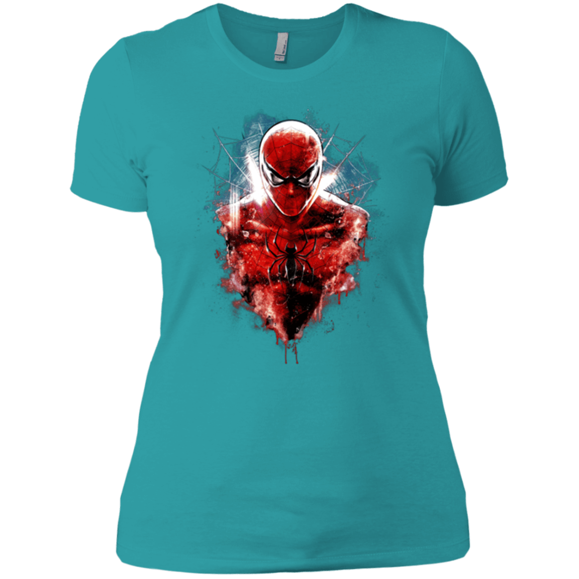 T-Shirts Tahiti Blue / X-Small Spiderman Women's Premium T-Shirt