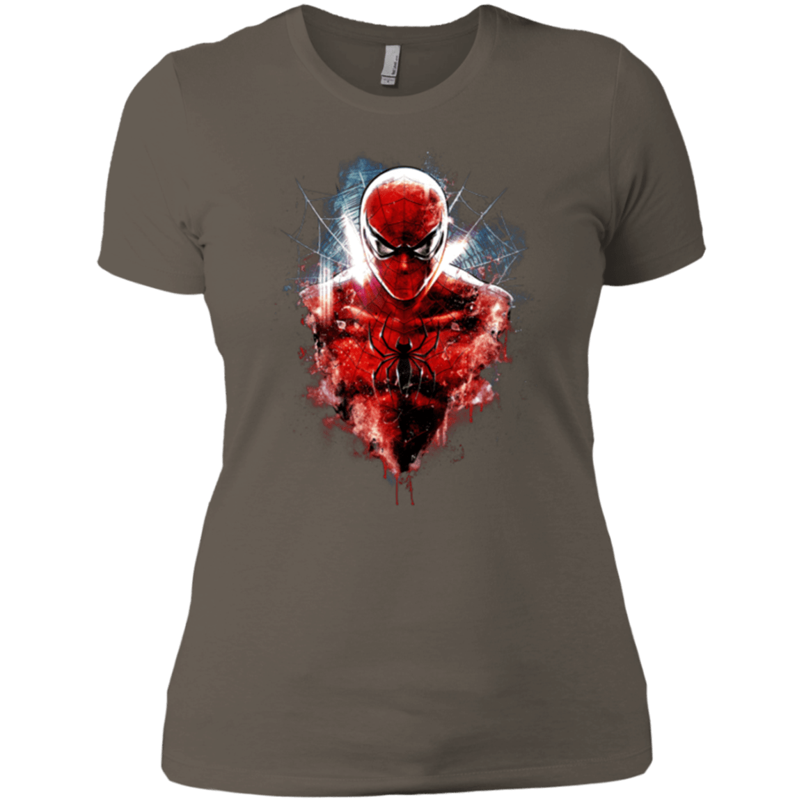 T-Shirts Warm Grey / X-Small Spiderman Women's Premium T-Shirt