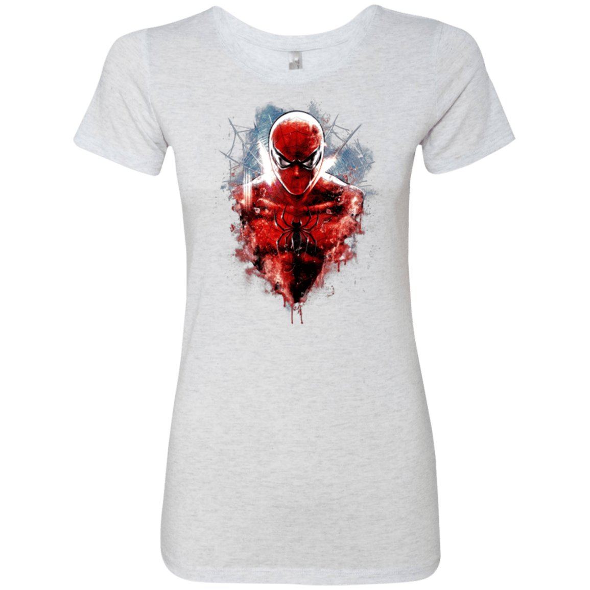 T-Shirts Heather White / Small Spiderman Women's Triblend T-Shirt