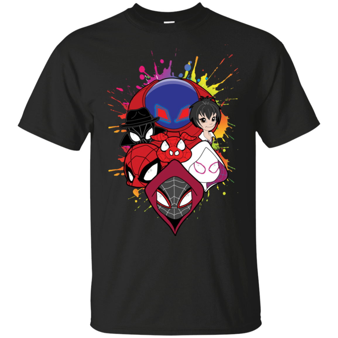 T-Shirts Black / S Spiderverse T-Shirt